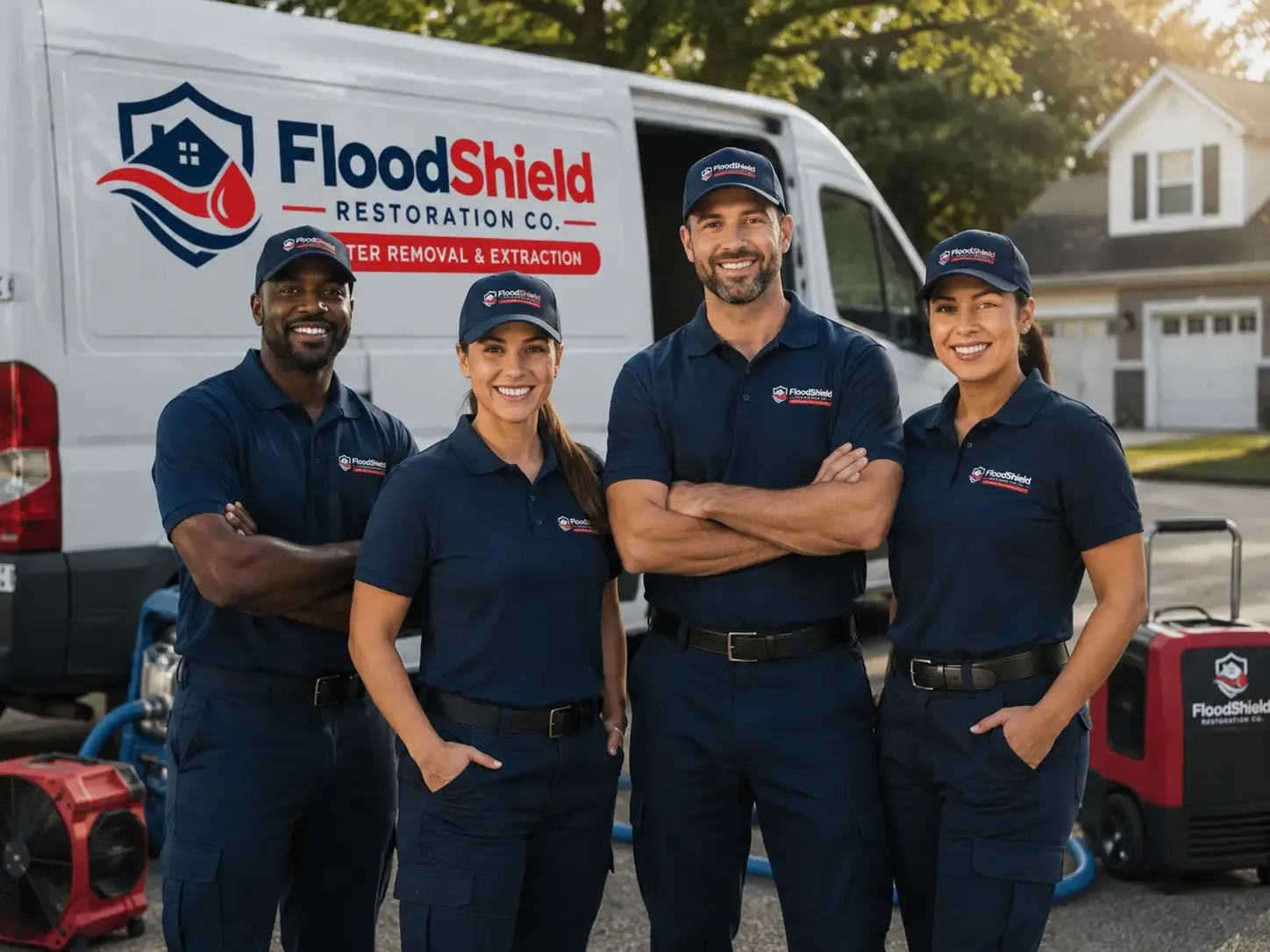 Flood Damage Restoration company in New Madison, OH