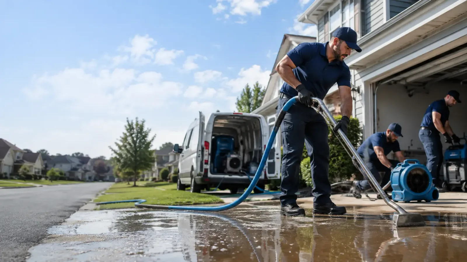 Flood Damage Restoration in New Madison, OH